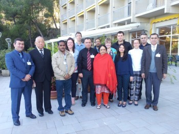Участники семинара научной дипломатии сельского хозяйства в Центральной Азии